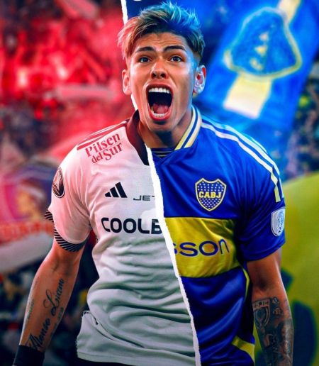 Carlos Palacios entusismado por pertenecer al club Boca Juniors