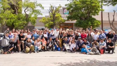 Brindis fin de año Sarmiento