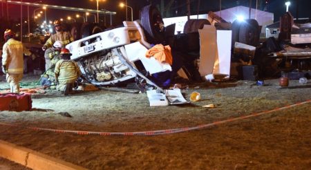 accidente fatal Puerto Madryn