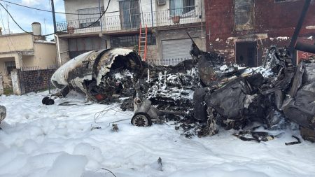 Accidente de avión en San Fernando