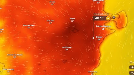 Temperaturas extremas en Patagonia