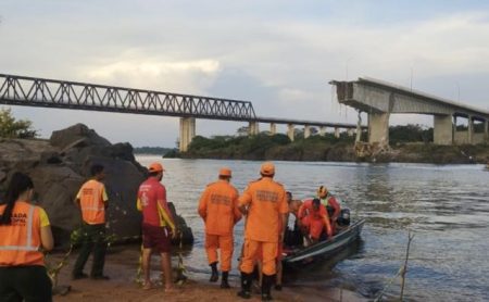 Derrumbe de puente en Brasil