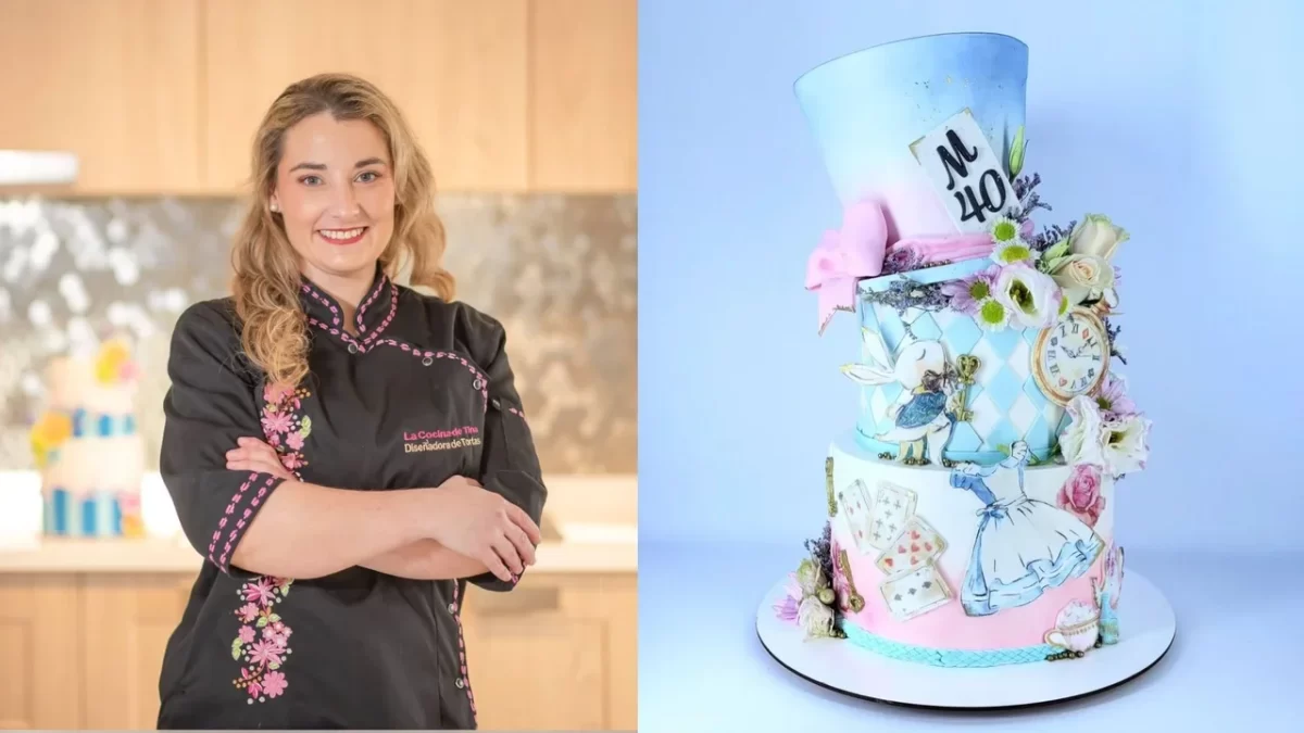 Agostina estaba por recibirse de geóloga, pero dejó todo y se volcó al mundo de las tortas con diseño