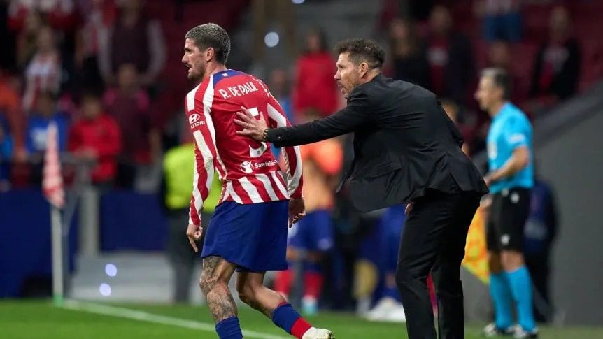 Diego Simeone: Rodrigo De Paul “tiene absolutamente todo”