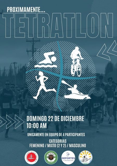 ¡El Tetratlón llega a Gaiman! Un desafío único de deporte, naturaleza y trabajo en equipo