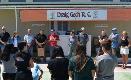 Gaiman: Draig Goch Rugby Club inauguró obras en su predio