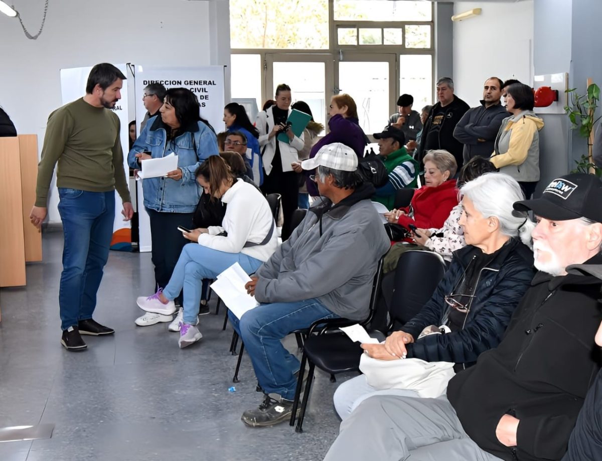 Alta alfuencia al pago de impuestos en Trelew