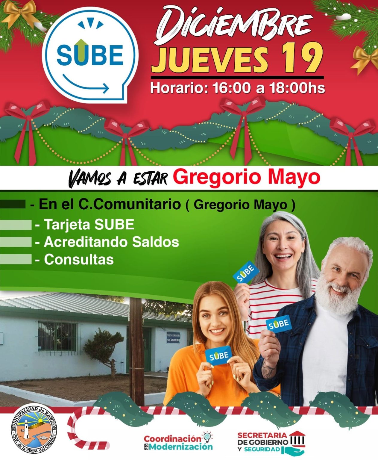 Agentes SUBE municipalidad