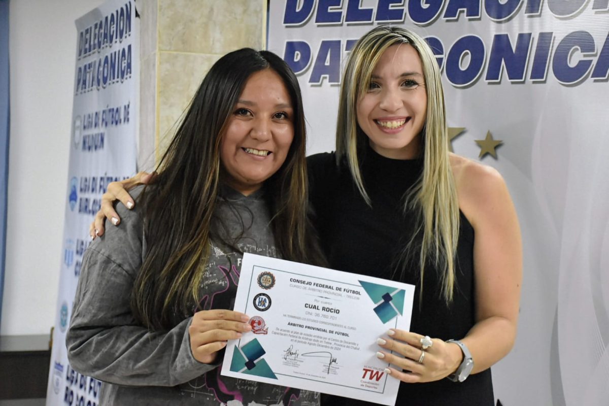 mujer en Escuela Provincial de Arbitros