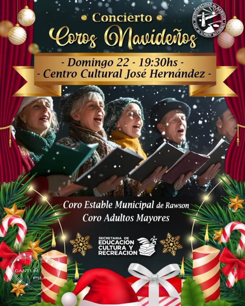 Concierto Navideño en Rawson