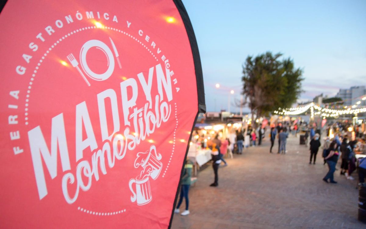 Feria gastronómica en Madryn