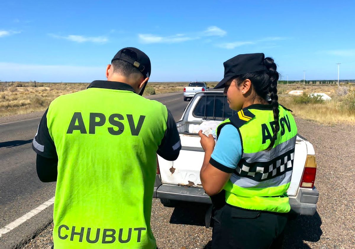 Operativo tránsito Chubut