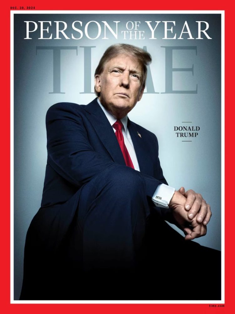 La revista Time volvió a elegir a Trump como “Persona del Año”