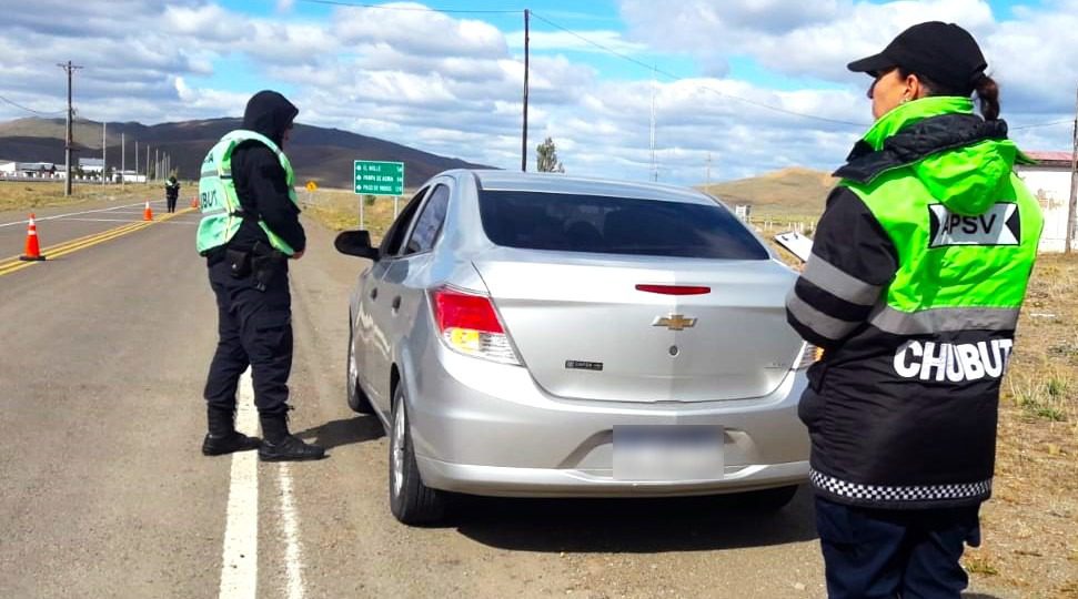 Operativos en Chubut dejan más de 9.600 vehículos controlados