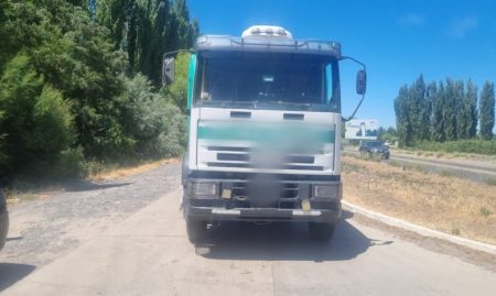 Camionero detenido en Cipolletti