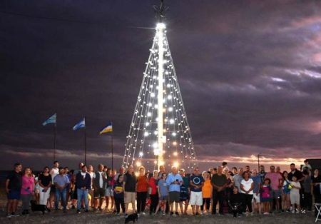 Playa Magagna árbol Navidad