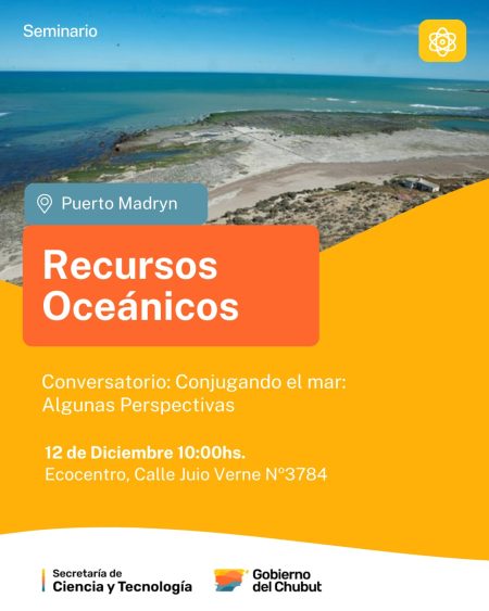 Chubut recursos oceánicos