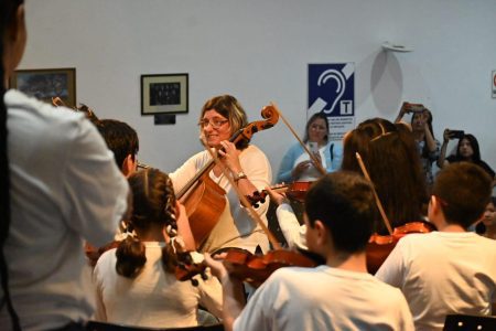 Orquesta Infantil barrio Perón