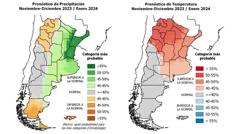 Verano con menos lluvias