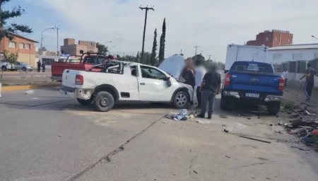 Fuerte choque en Madryn