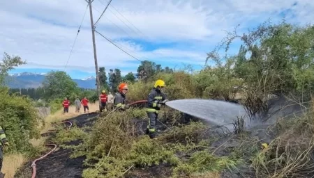 Incendios controlados Comarca Andina