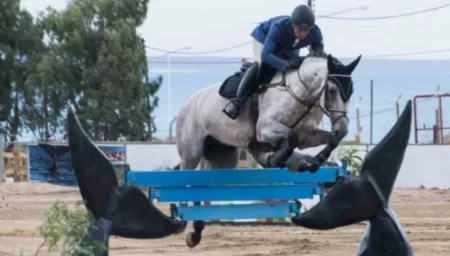 Competencia ecuestre en Puerto Madryn