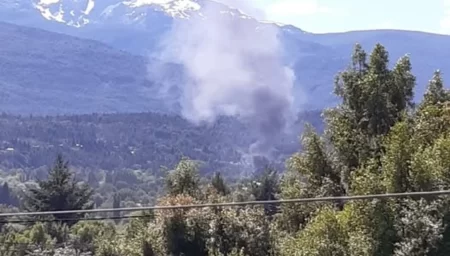 Incendio en El Bolsón