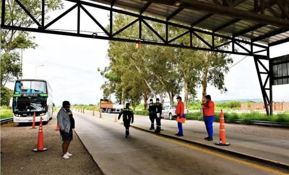 La mujer fue auxiliada por un trabajador del volante