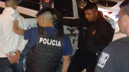 Cinco detenidos en Trelew