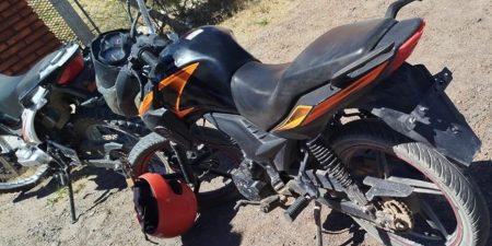 Moto robada encontrada en Puerto Madryn