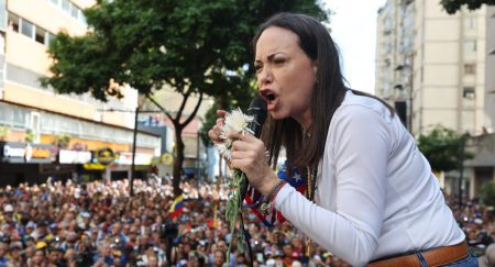 María Corina Machado denuncia chavismo