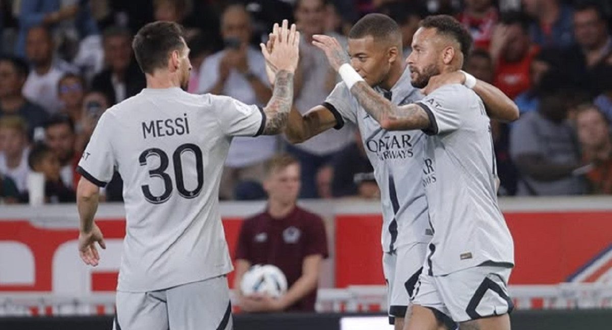 Neymar Mbappé Messi