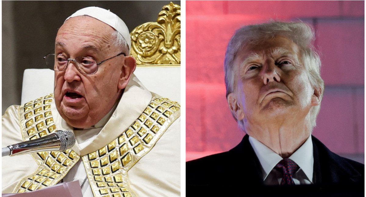 El Papa Francisco le envió una serie de mensajes a Donald Trump antes de su investidura. Foto: Fotojet