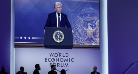 Trump en el Foro de Davos