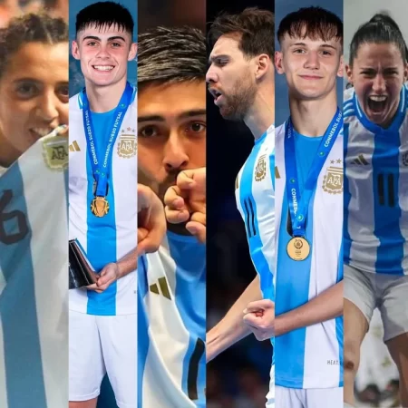 Argentinos nominados mejores jugadores futsal