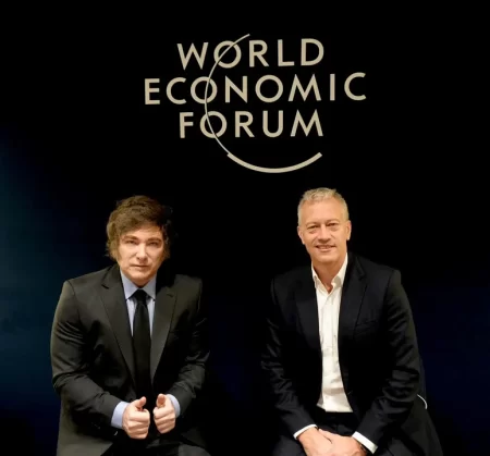 Milei en Davos