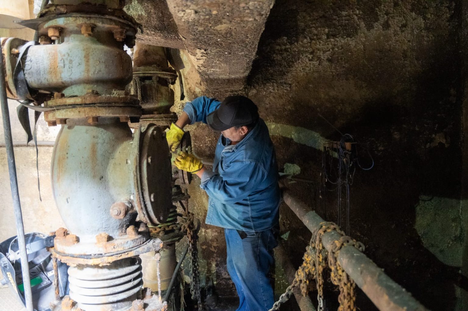 Reparación bomba cloacal Vucetich