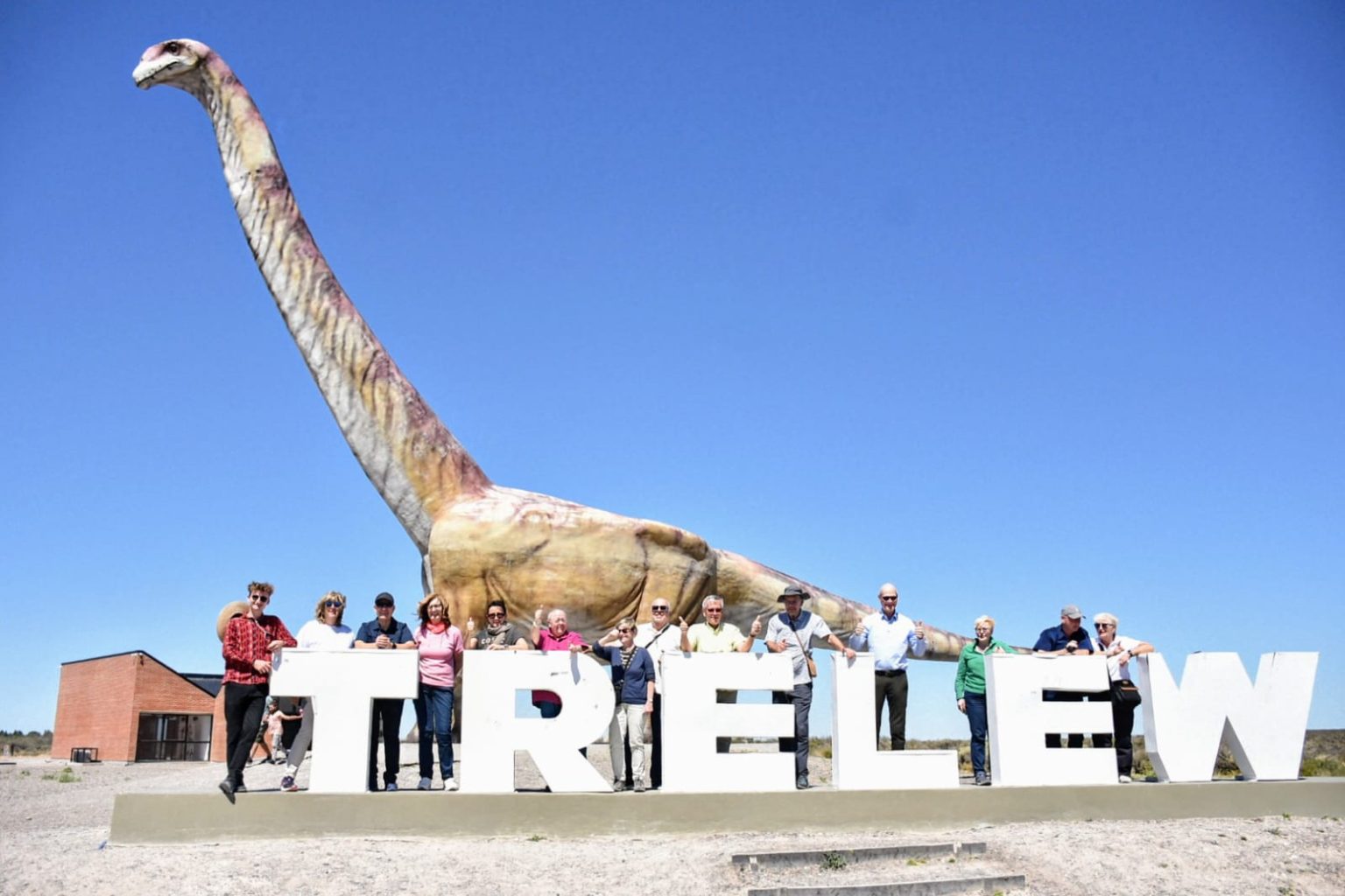 Réplica del Patagotitan Mayorum en Trelew