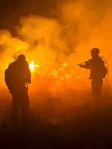 incendio en Bahía