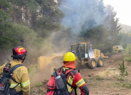 Provincia incendio Los Cipreses