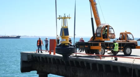 Boya oceanográfica en Comodoro