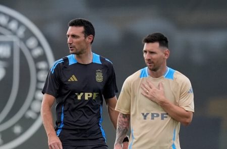 Scaloni y Messi Mundial 2026