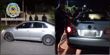 Operativo policial en Trelew