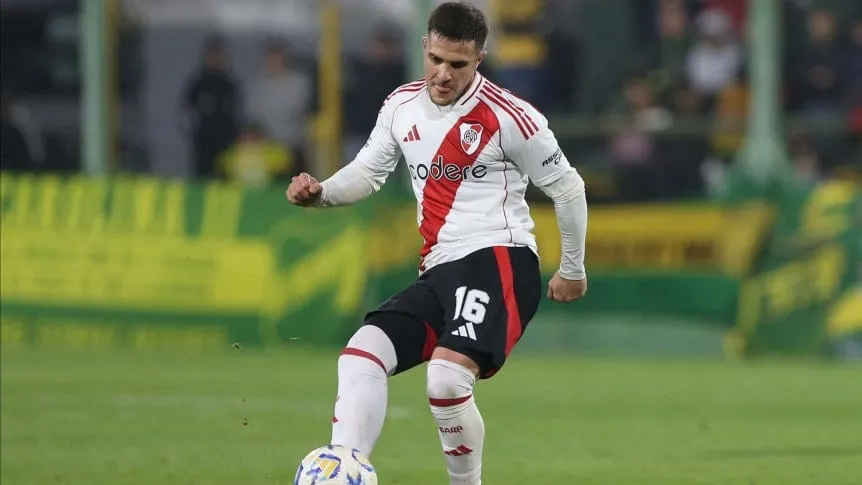 Bustos acumuló 21 partidos jugados desde su fichaje en River (Daniel Jayo/Getty Images)