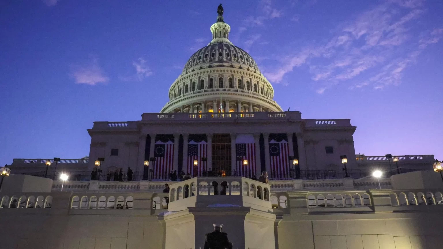 Washington se blinda Trump