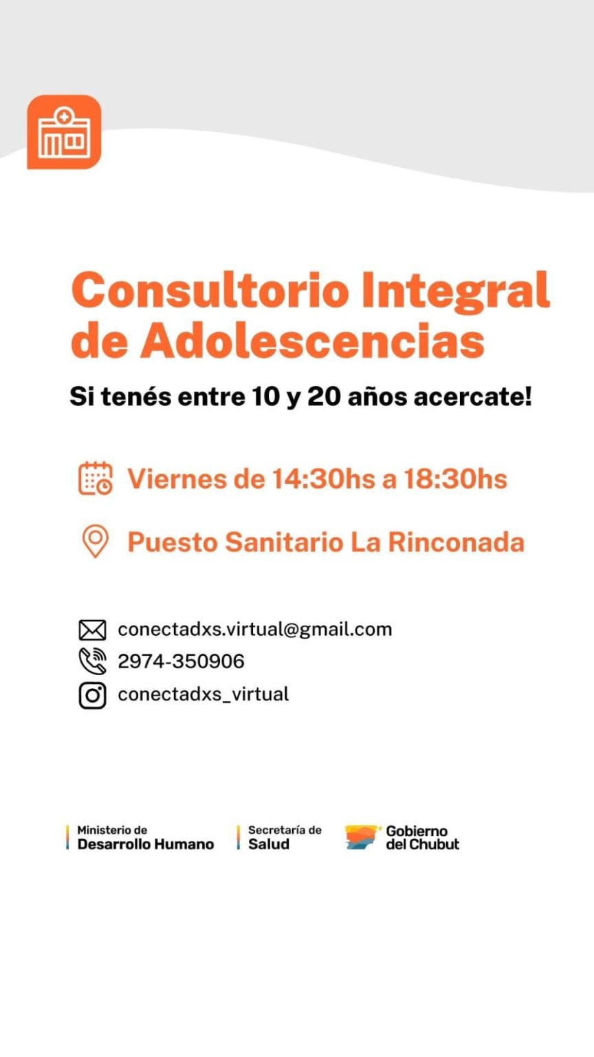 Epuyén Patención integral adolescentes