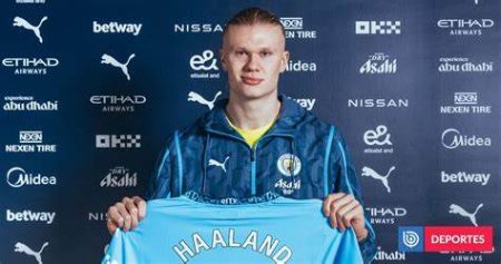 Haaland con Manchester City