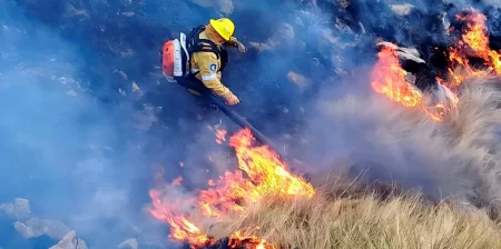 Incendio en Puerto Madryn