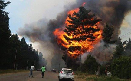 Los incendios en Epuyén