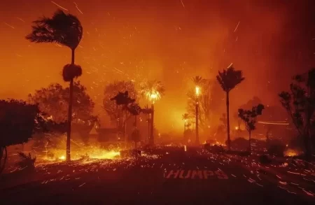 Incendio en Los Ángeles